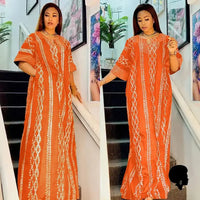 Robe Africaine Manche Courte