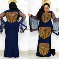 Robe Africaine Manches Cloches