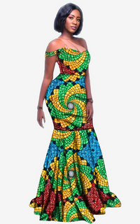 Robe Africaine Moderne Longue