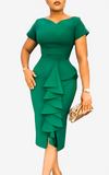 Robe Africaine Moulante Col V