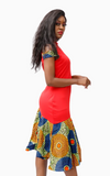Robe Africaine Originale Rouge