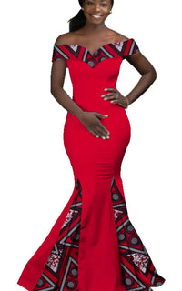 Robe Africaine Sirène