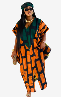 Robe Ankara Africaine