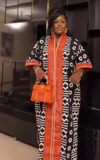 Robe Boubou Africaine Ankara