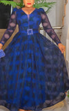 Robe de Soirée Africaine Grande Taille