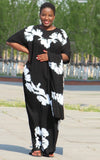 Robe Longue Africaine en Coton Oversize