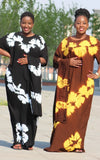 Robe Longue Africaine en Coton Oversize