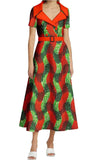 Robe Longue Africaine Wax