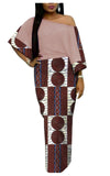 Robe Longue Imprimé Africain