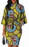 Robe Motif Africain Femme