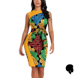 Robe Tissu Africain