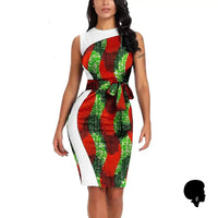 Robe Tissu Africain