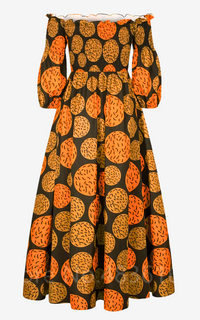 Robe Tissu Africain Vintage