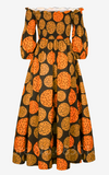 Robe Tissu Africain Vintage