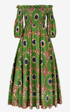 Robe Tissu Africain Vintage