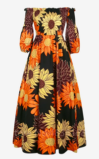 Robe Tissu Africain Vintage