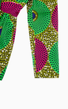 Robe Veste Africaine Verte et Rouge