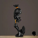 Statue Couple Africain