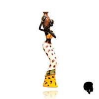 Statuette Africaine En Laiton
