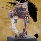 Statuette Guerrier Africain