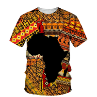 T-Shirt Africain Carte Afrique