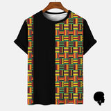 T-Shirt Africain Moderne Homme