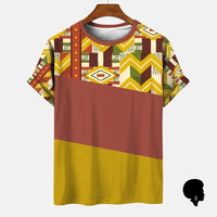 T-Shirt Africain Moderne Homme