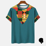 T-Shirt Africain Moderne Homme