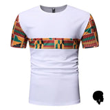 T Shirt Avec Motif Africain ’Kenté centré’