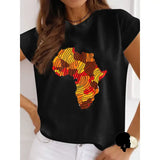 T Shirt Carte Afrique