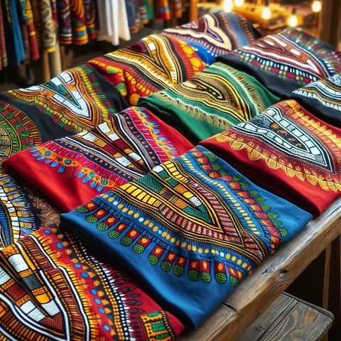 camiseta dashiki