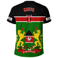 T Shirt Drapeau du Kenya