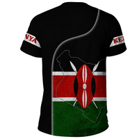 T Shirt Drapeau du Kenya