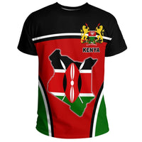 T Shirt Drapeau du Kenya