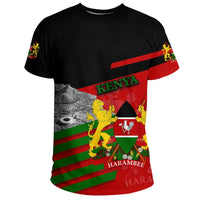 T Shirt Drapeau du Kenya