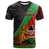 T Shirt Drapeau du Kenya