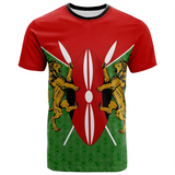 T Shirt Drapeau du Kenya