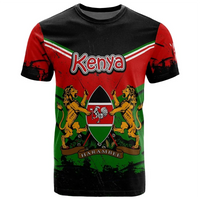 T Shirt Drapeau du Kenya