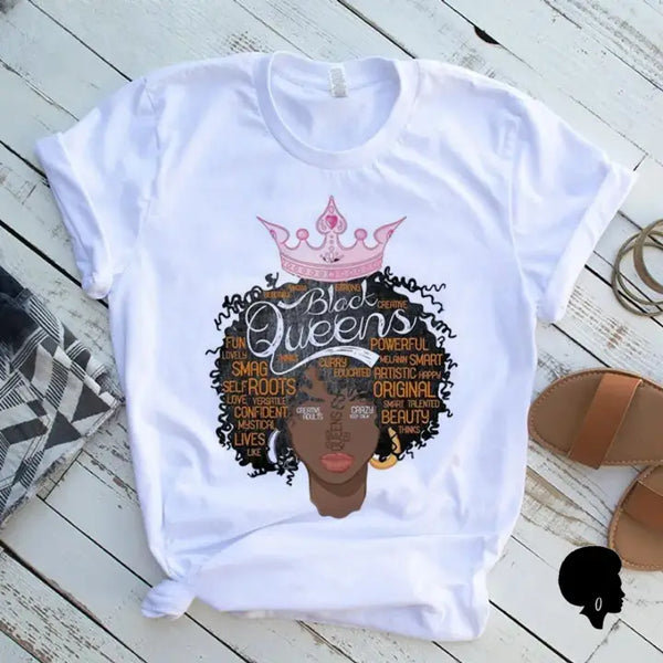 T Shirt Femme Afro