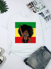T Shirt Femme Noire Africaine