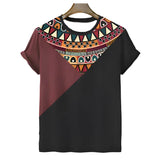 T Shirt Tribal Africain Homme