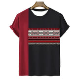 T Shirt Tribal Africain Homme