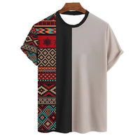 T Shirt Tribal Africain Homme