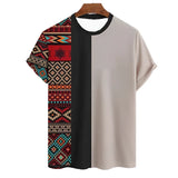 T Shirt Tribal Africain Homme
