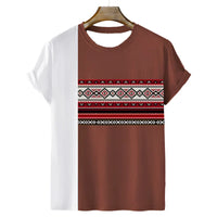 T Shirt Tribal Africain Homme