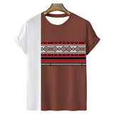T Shirt Tribal Africain Homme