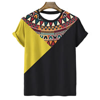 T Shirt Tribal Africain Homme