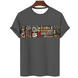 T Shirt Tribal Africain Homme