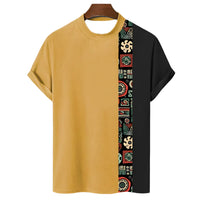 T Shirt Tribal Africain Homme