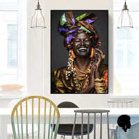 Tableau Africain Peinture